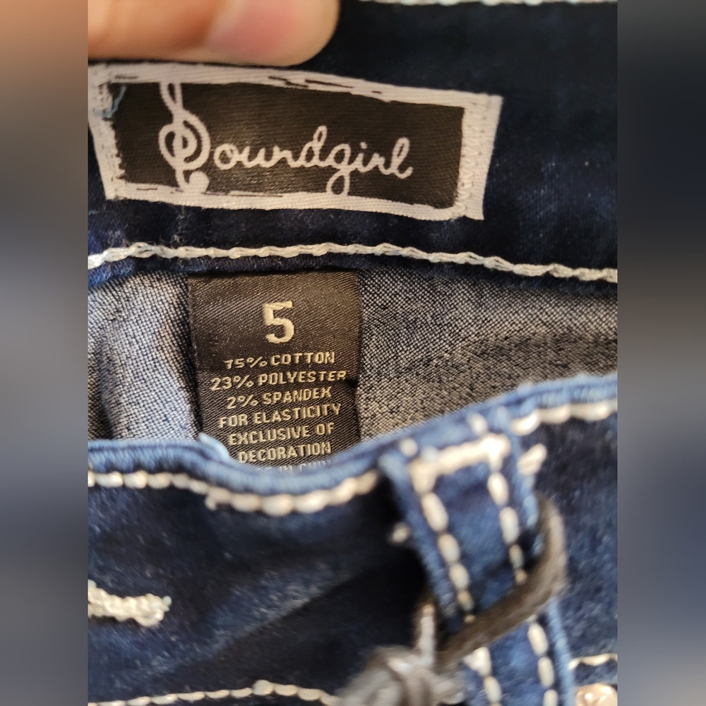 Junior Girl Jeans size 5 - Picture 8 of 9